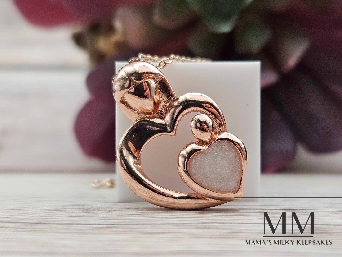 Mother & Baby Necklace Pendant