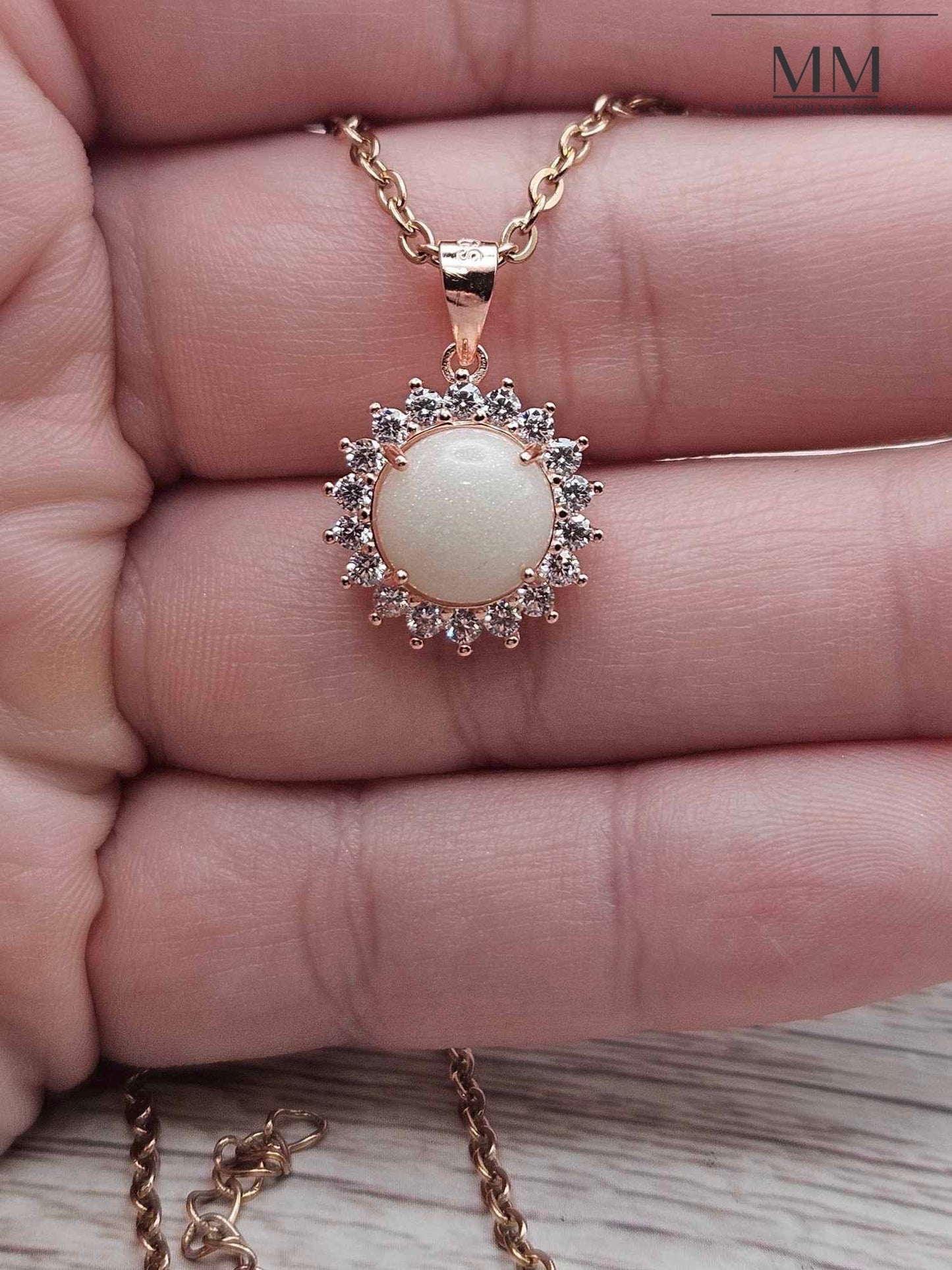 Clementine Mini Birthstone Necklace DIY
