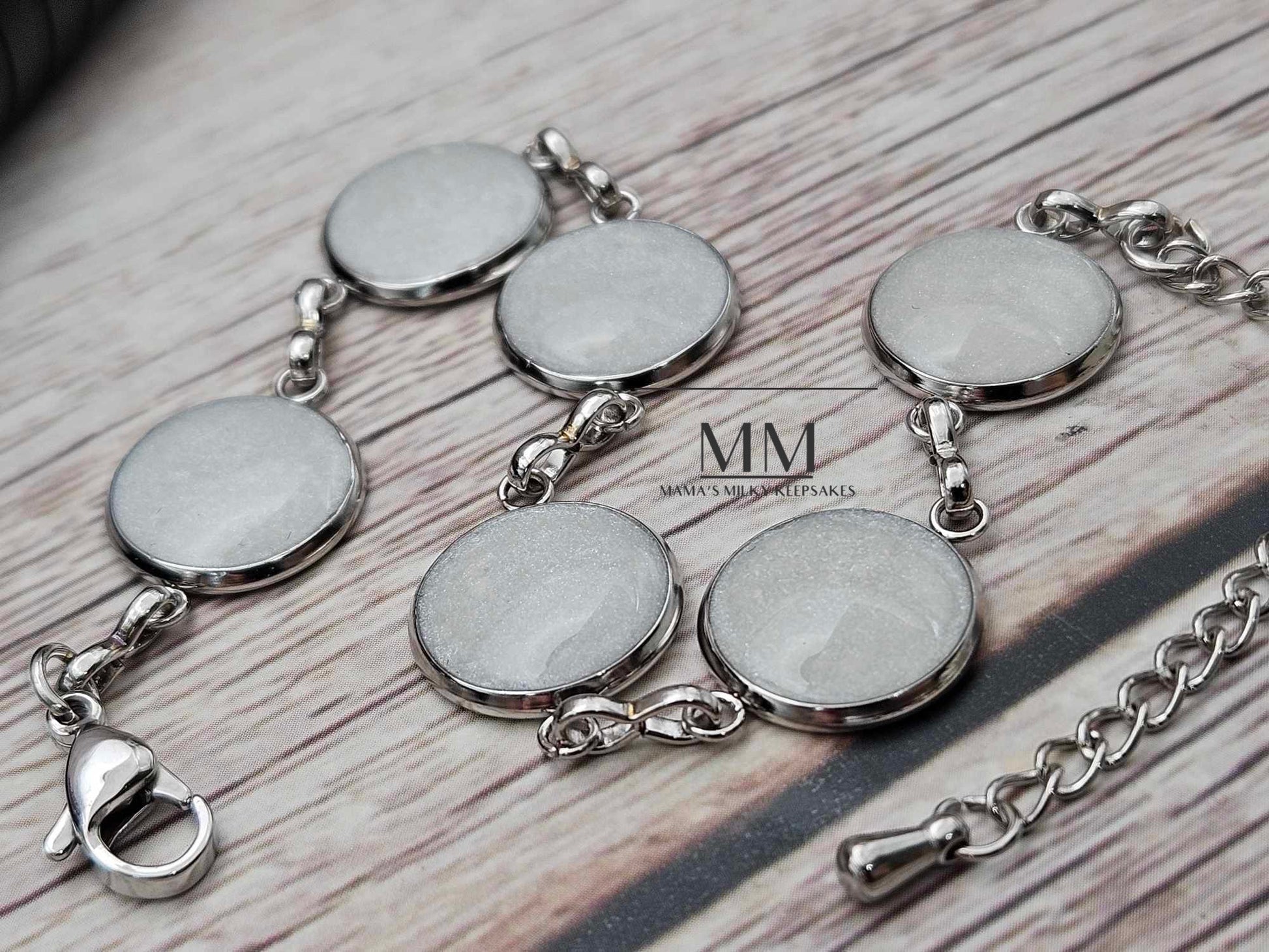 Breastmilk Round Bracelet,  Round Bracelet Sterling Silver Round Bracelet, Hair Round Bracelet ,  Ash round Bracelet, Umbilical Cord Round Bracelet, BreastmilkJewelry Round Bracelet
