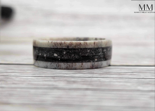 Antler Inlay Ring