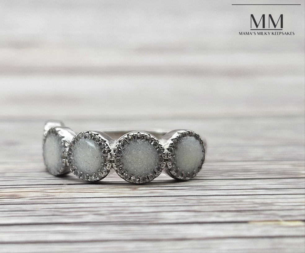 Ariel Five Stone Ring 14k