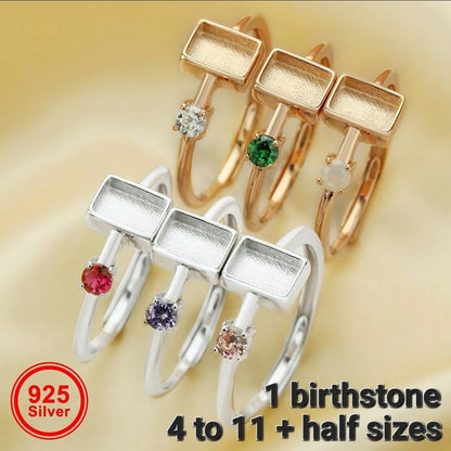 Valentina Birthstone Ring