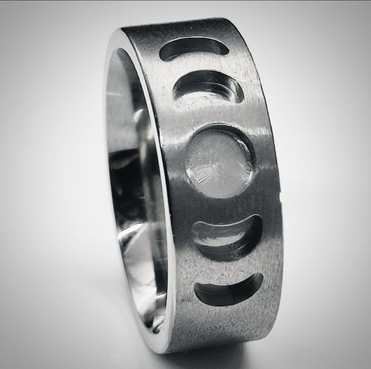 Lunar Inlay Ring