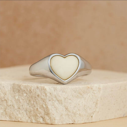 Heart Inlay Ring