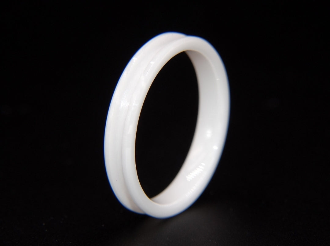 Maddox White Inlay Ring