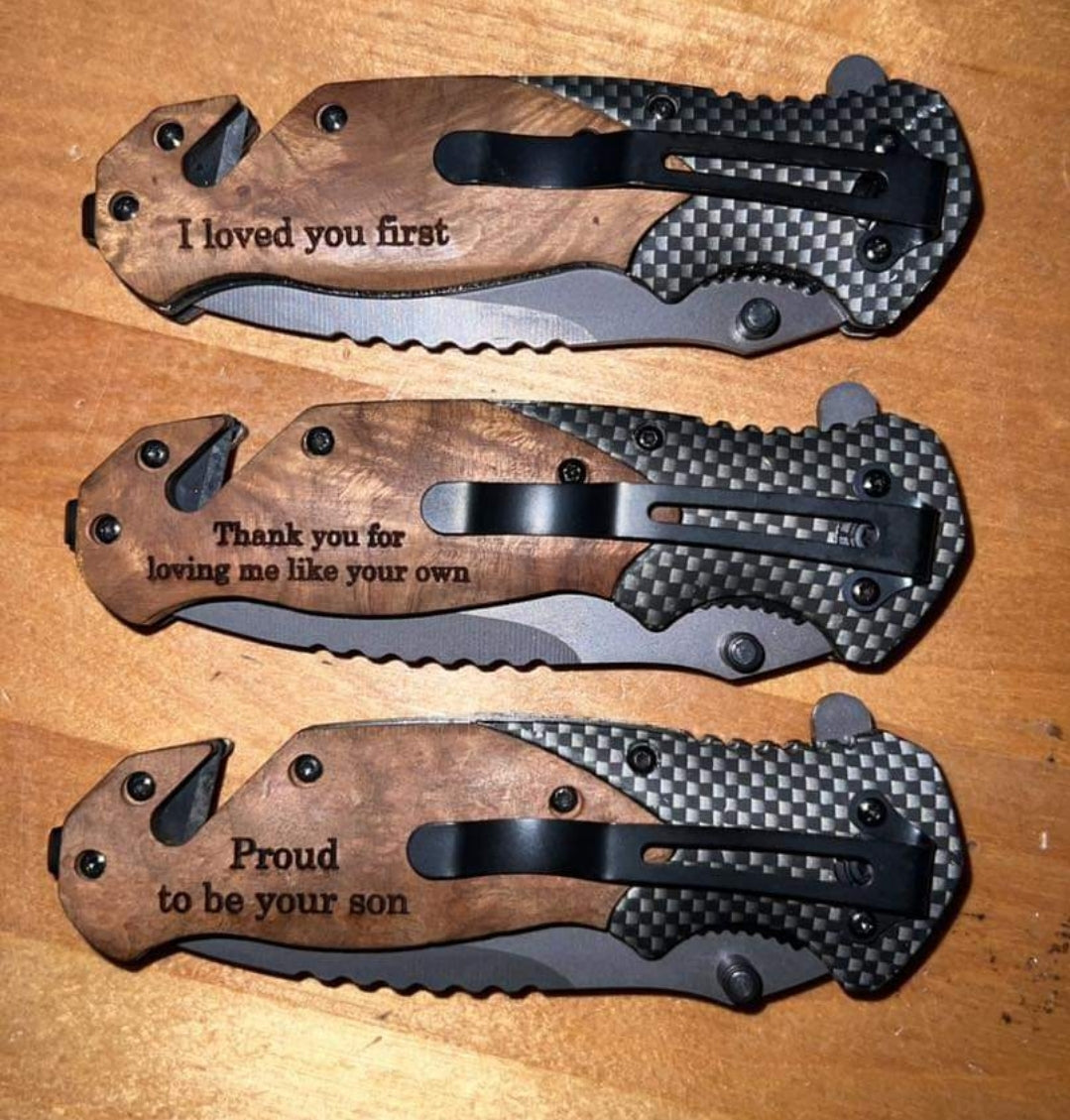 Personalized Pocket Knife (No Sentiments)