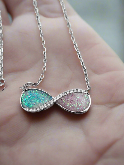 Infinity Necklace DIY