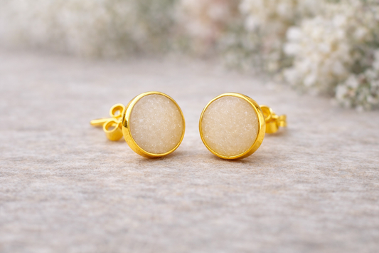 Studded Earrings DIY