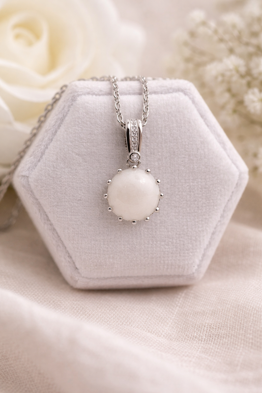 Charming Round Necklace DIY