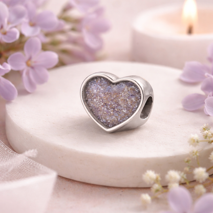 Simple Heart Pandora Bead Charm
