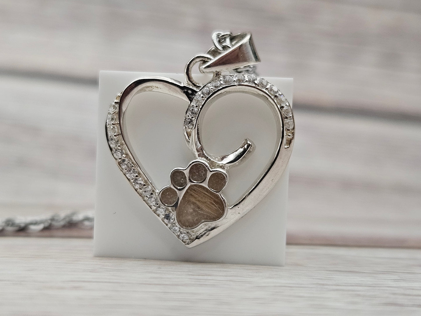 Pawprint Love Necklace