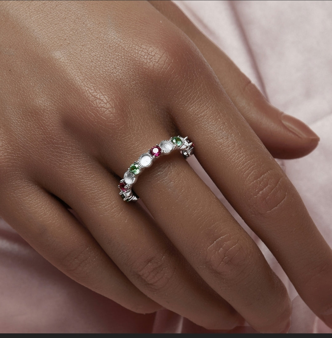 Lenora Birthstone Ring