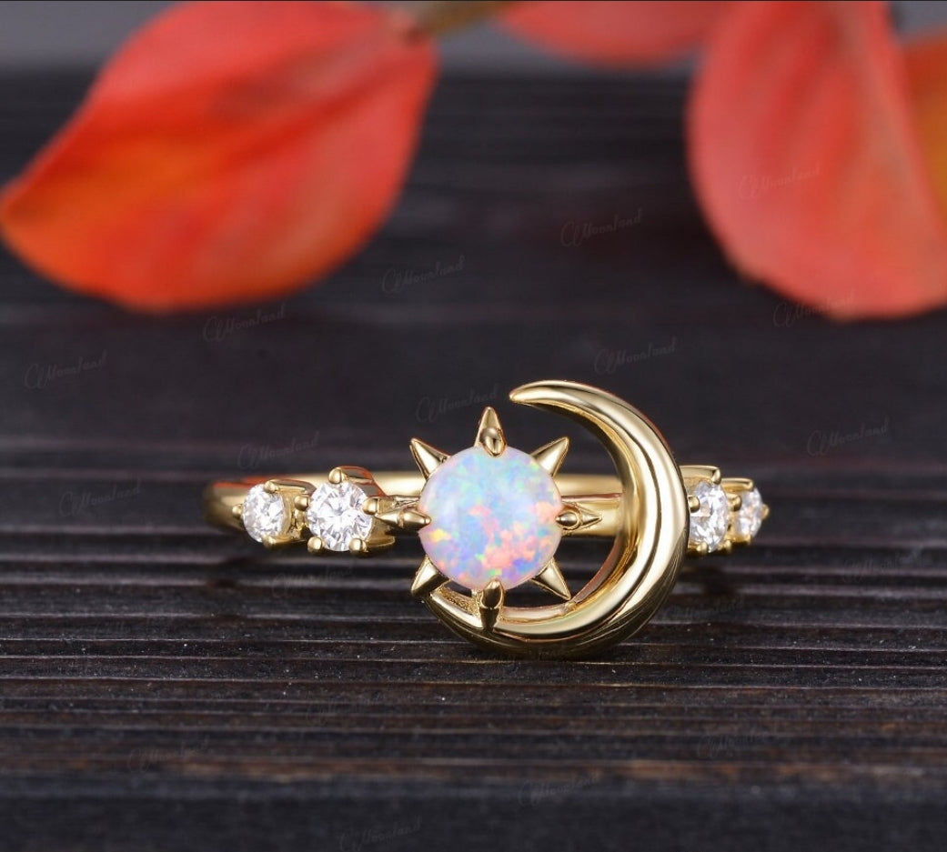 Sun and Moon Ring