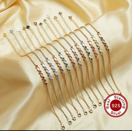 Ivy Four Birthstone Bracelet DIY