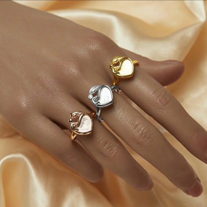 Mother's Heart Ring