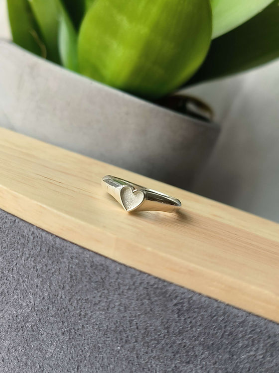 Heart Inlay Ring