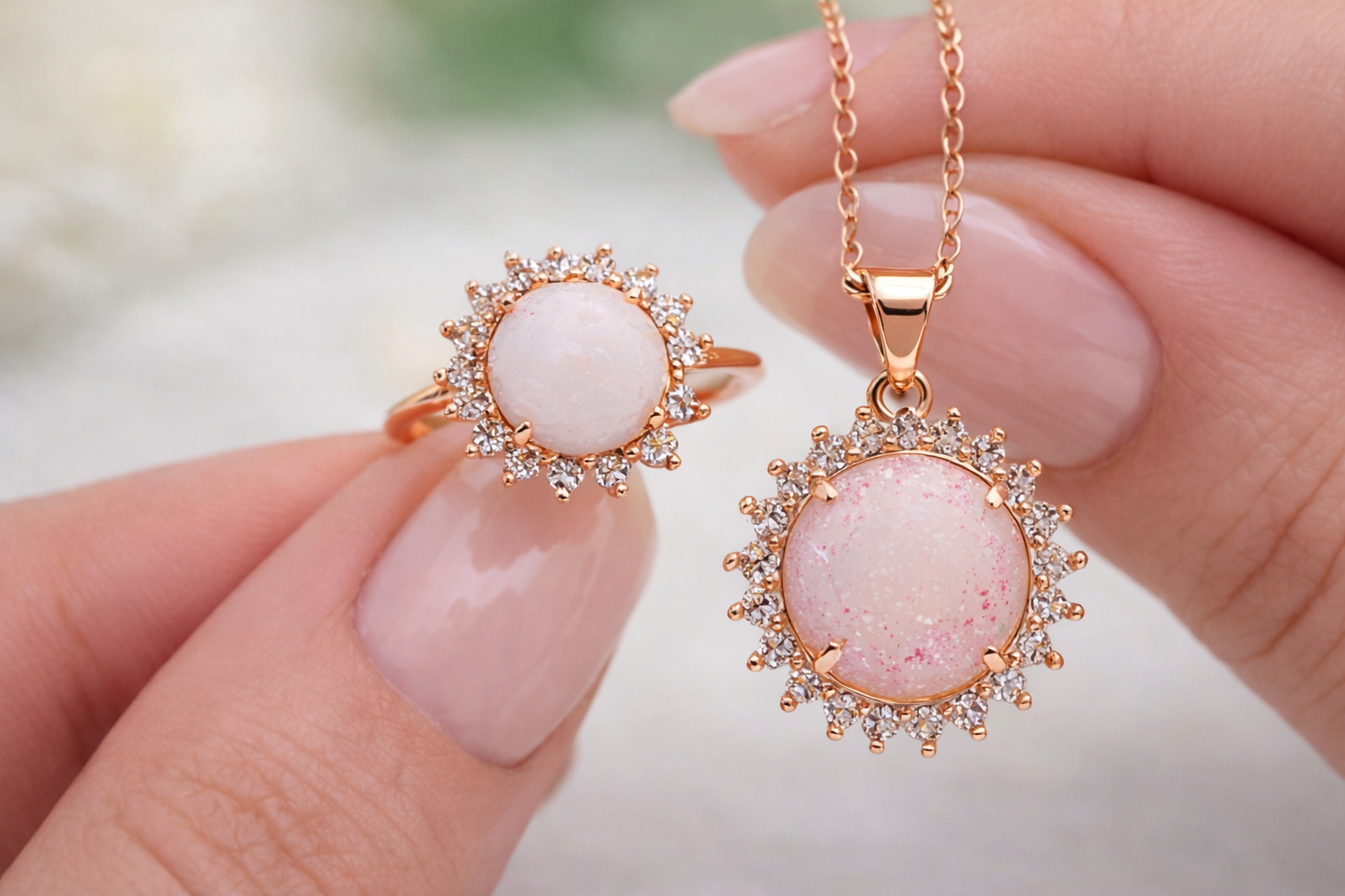 Clementine Necklace & Ring