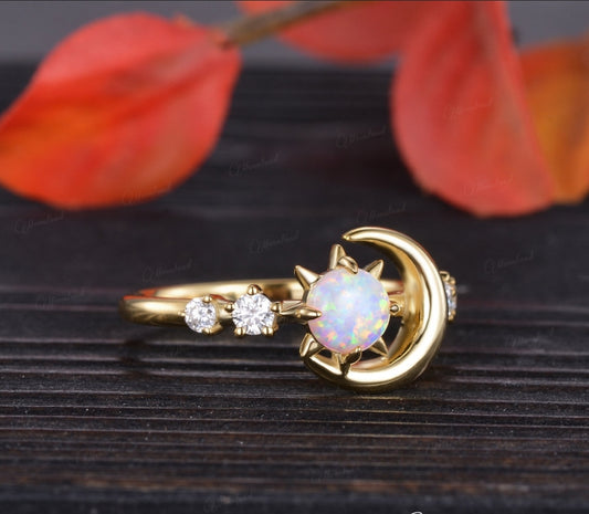 Sun and Moon Ring