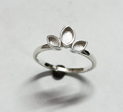 Three Leaves Ring DIY