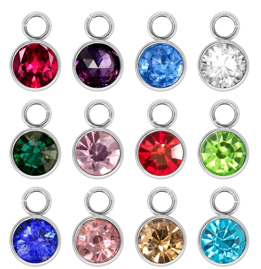 Birthstone Charm NO INCLUSION