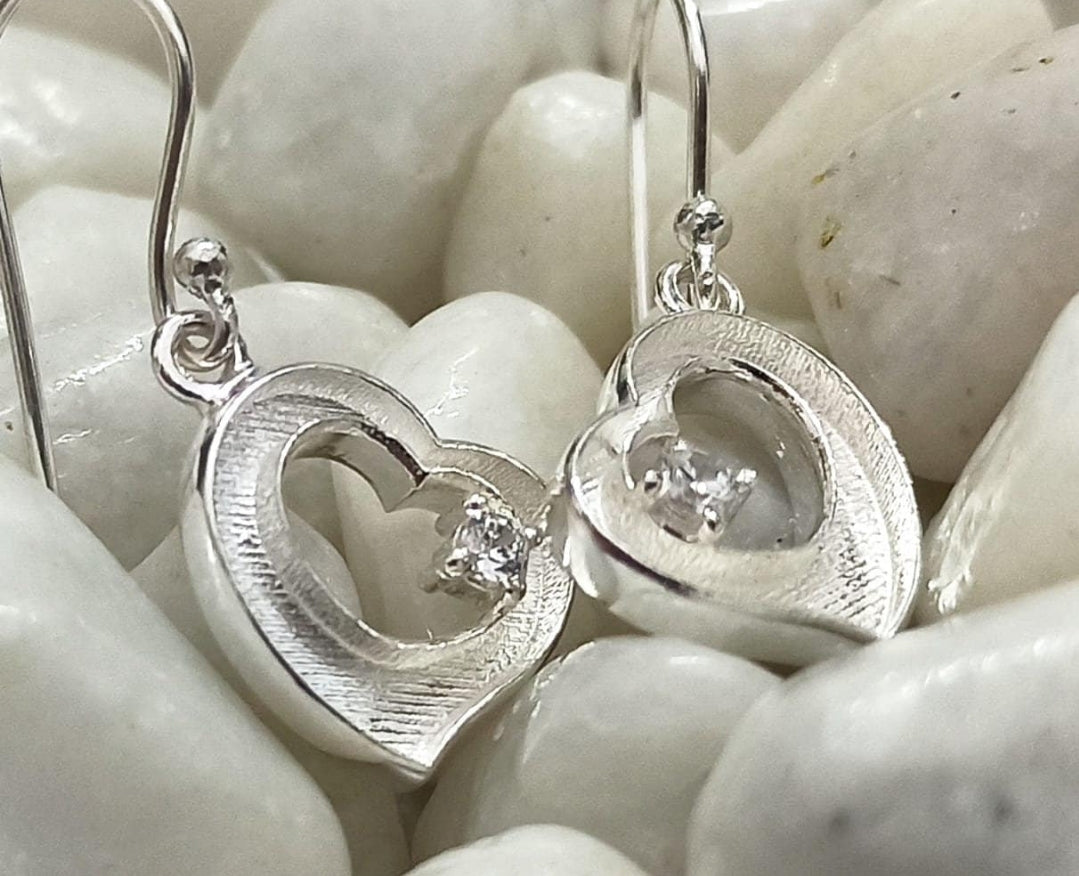 Breastmilk Heart earrings Cremation Heart earrings, Keepsake Heart earrings, Sterling Silver Heart earrings, Hair Heart earrings, Ash Heart earrings, Umbilical Cord Heart earrings, BreastmilkJewelryearrings Ring