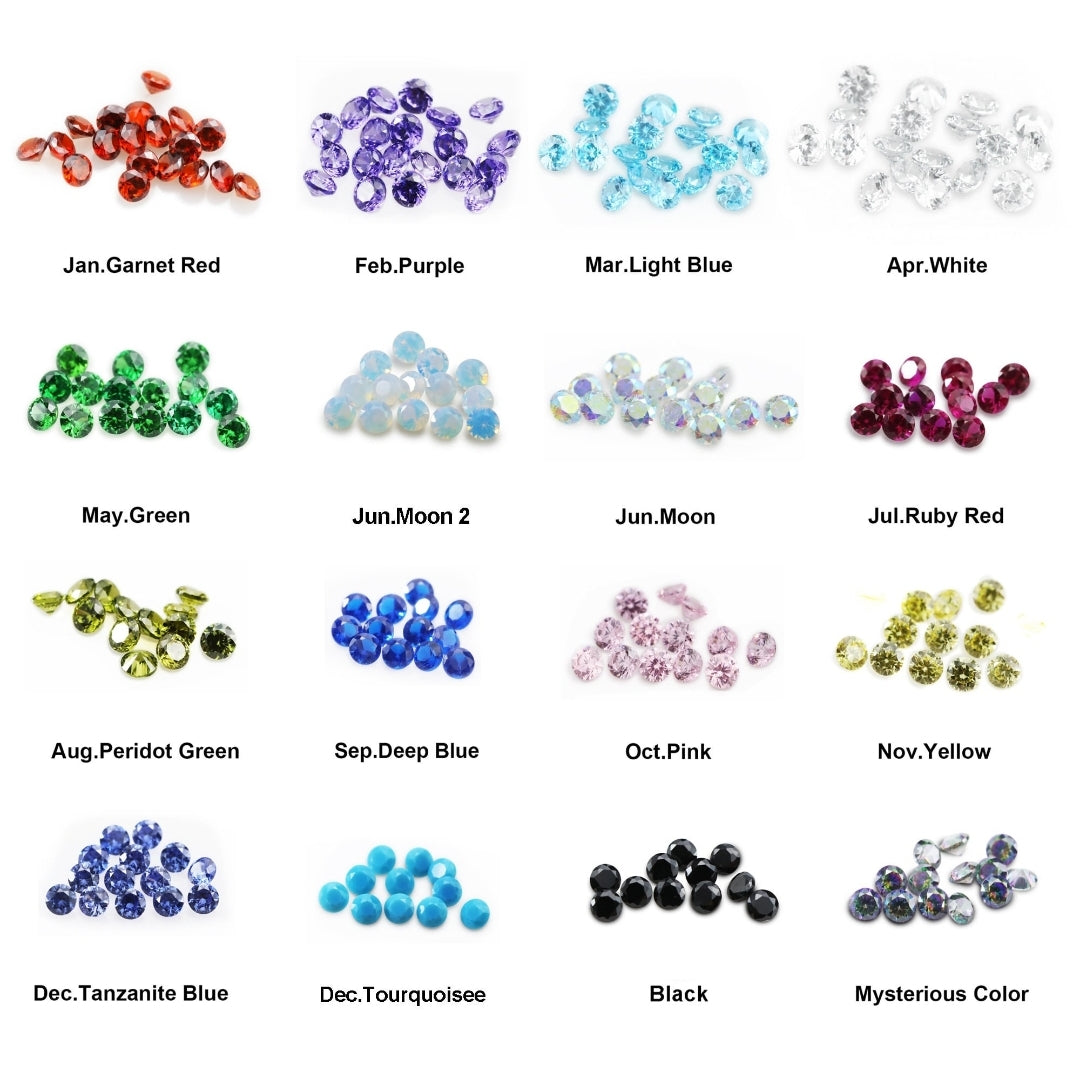 Ivy Stacking Ring - Multiple Birthstones